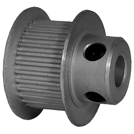 B&B Manufacturing 30-2P09-6FA3, Timing Pulley, Aluminum, Clear Anodized,  30-2P09-6FA3